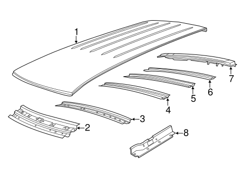 Routan ROOF & COMPONENTS