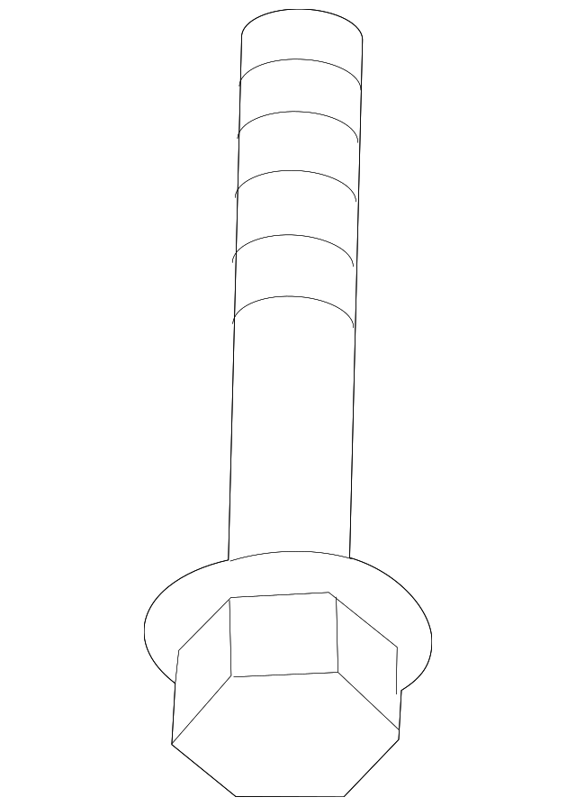 11547335 Деталь LOWER SHIELD BOLT