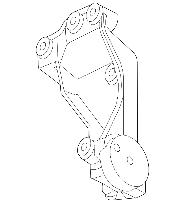 12604539 Деталь MOUNT BRACKET