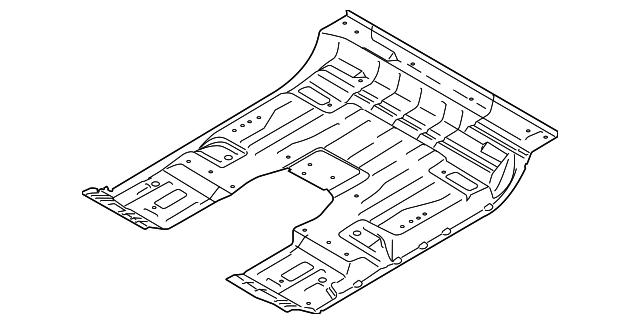 FL3Z-1811135-A Деталь FLOOR PAN