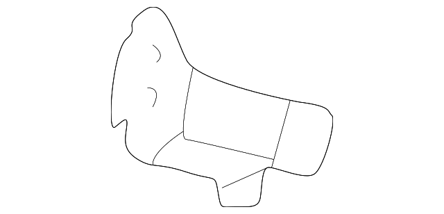 163-626-05-14 Деталь SIDE PANEL BRACKET, LEFT
