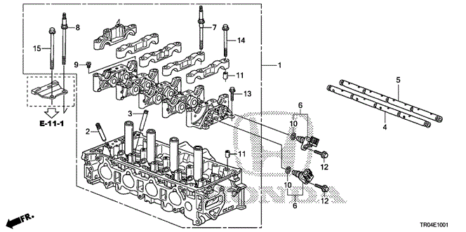 CIVIC SEDAN CYLINDER HEAD (2.4L)