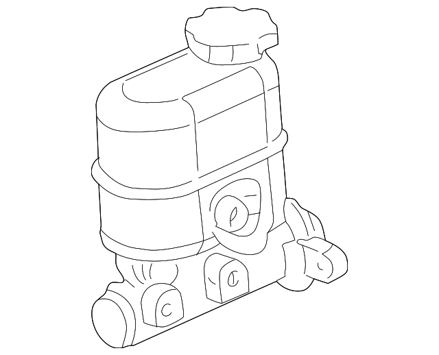 19209239 Деталь MASTER CYLINDER
