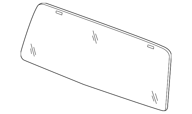 55360924AA Деталь LIFT GATE GLASS