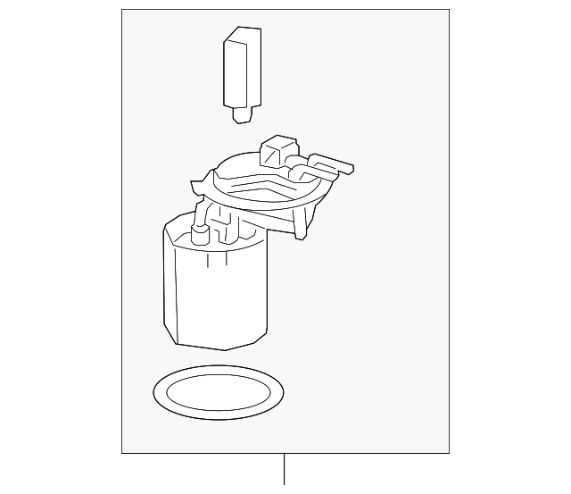 13582497 Деталь FUEL PUMP ASSY