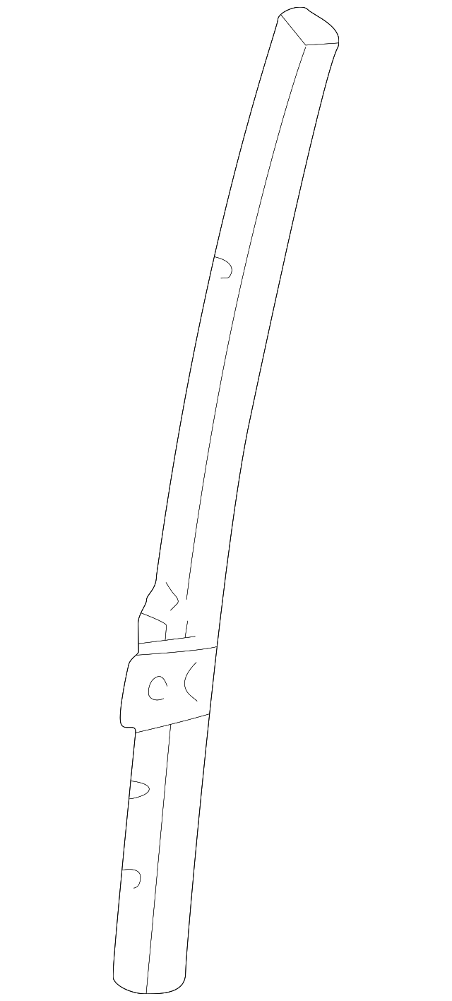 55257013AB Деталь LIFT CHANNEL, LEFT