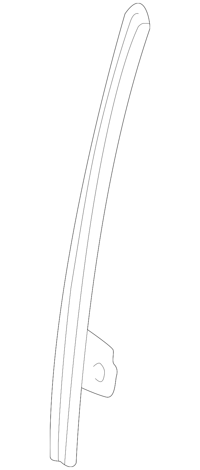 55257010AC Деталь LIFT CHANNEL, RIGHT