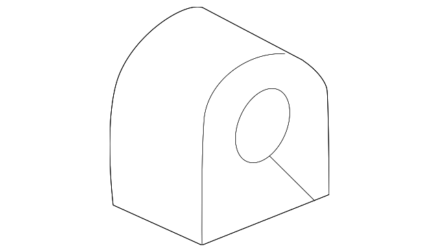 15926008 Деталь STABILIZER BAR INSULATOR, RIGHT
