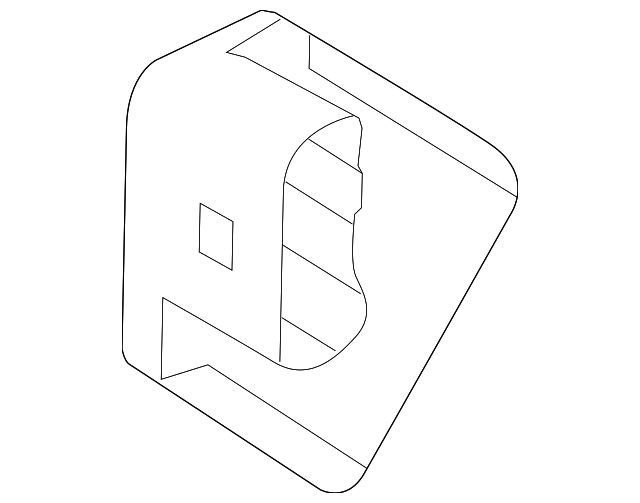 ZZC5-18-325 Деталь AIR INLET DUCT