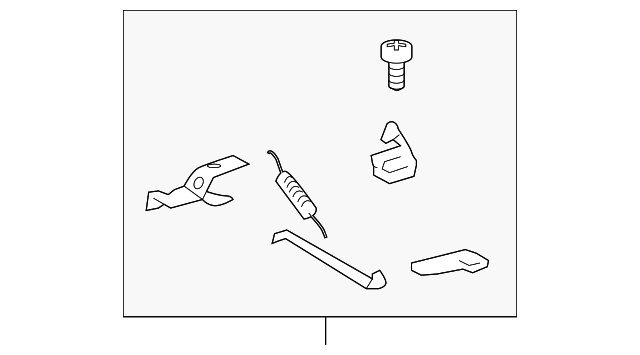 5133216AA Деталь ADJUST HANDLE, LEFT