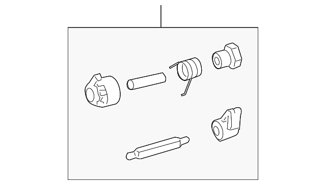 5133217AA Деталь SEAT ADJUSTER HARDWARE KIT