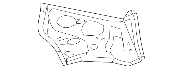 BBY4-70-480 Деталь TAIL LAMP POCKET, RIGHT
