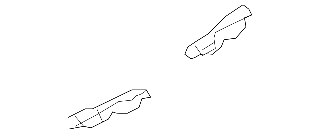 GS1D-70-752A Деталь BUMPER BRACKET, RIGHT