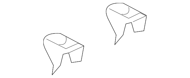 C100-70-446B Деталь BRACKET, LEFT