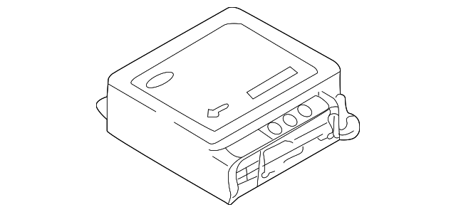 0K32B-677F0 Деталь DIAGNOSTIC UNIT
