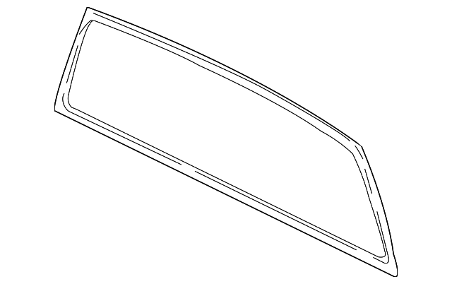 15198870 Деталь BACK GLASS