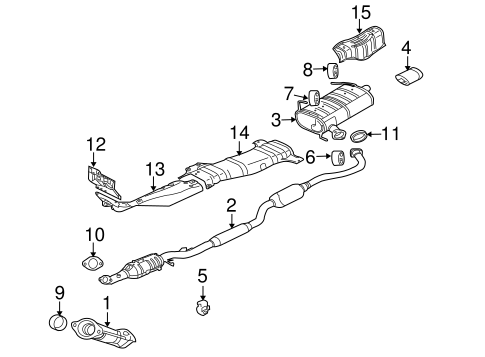 Outlander EXHAUST COMPONENTS 2