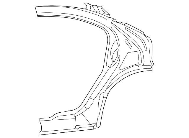 5003772AG Деталь LOCK PILLAR, RIGHT