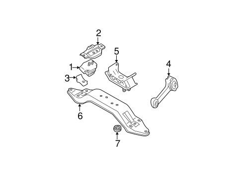 Impreza ENGINE & TRANS MOUNTING