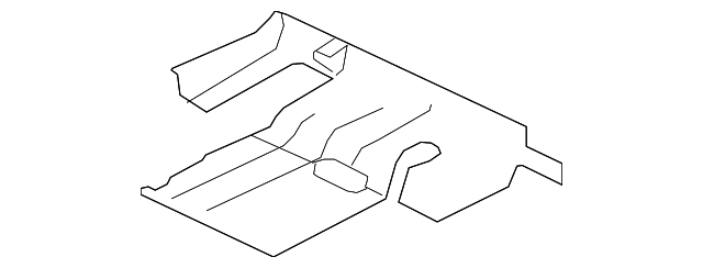 6977A479XA Деталь REAR COVER, LEFT