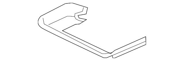6977A438YA Деталь FRONT COVER, RIGHT
