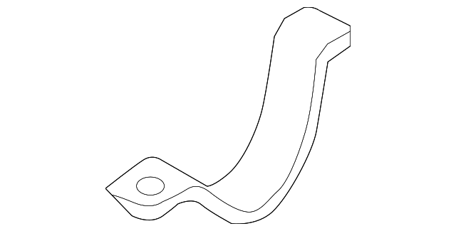 7B0-881-630-A Деталь SLEEVE REAR BRACKET, LEFT