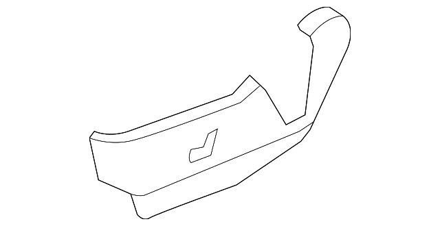 7B0-881-317-H-DE5 Деталь SIDE SHIELD, LEFT