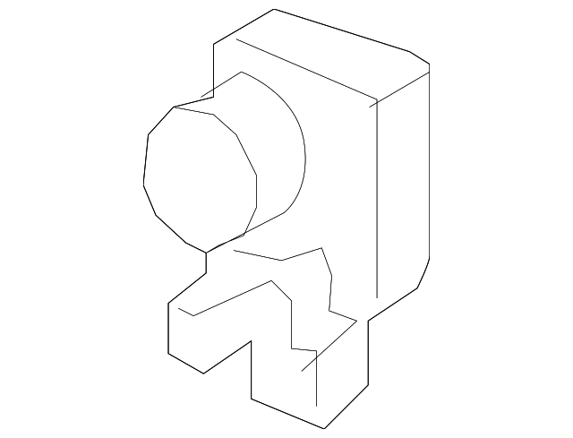 96801709 Деталь LOCK, LEFT