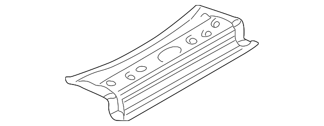 8E9-817-985 Деталь REAR HEADER