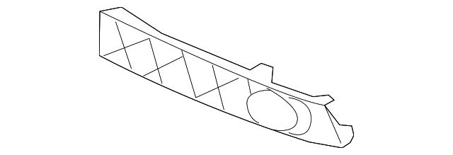 62256EG600 BUMPER GRILLE, RIGHT
