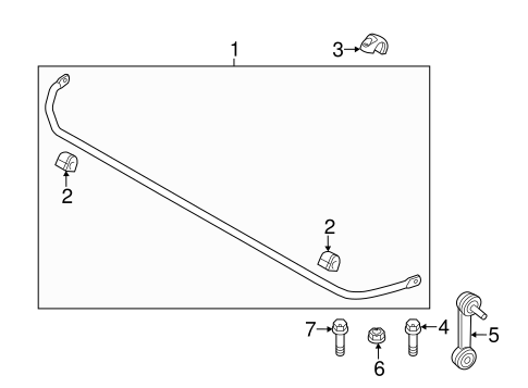 Cooper STABILIZER BAR & COMPONENTS