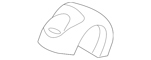 33-50-6-862-203 Деталь STABILIZER BAR BRACKET, RIGHT
