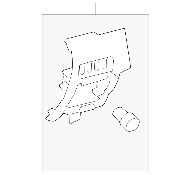 55480-02061-B0 SWITCH BEZEL