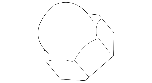 3831978J01 Деталь WIPER ARM NUT, RIGHT