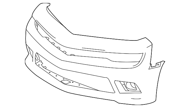 22997723 Деталь BUMPER COVER