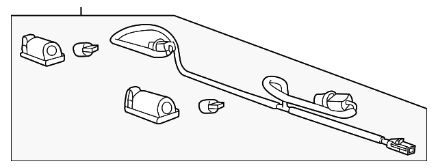 92254942 Деталь LICENSE LMP ASSY