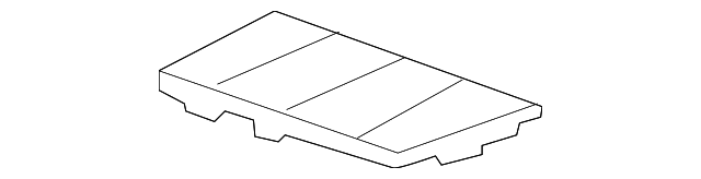 164-880-43-05 VENT GRILLE, LEFT