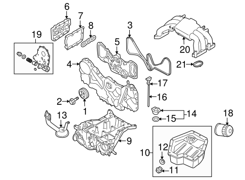 Outback ENGINE PARTS
