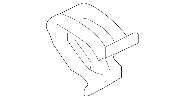 85859-3S500 Деталь QTR PILLAR TRIM RETAINER, RIGHT