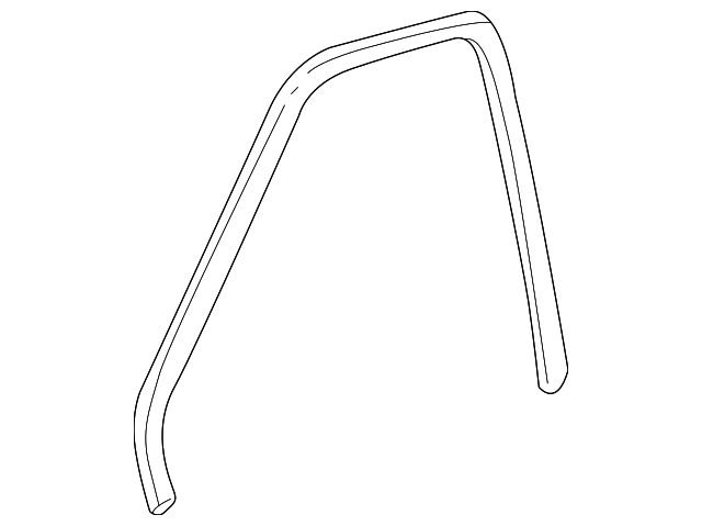 30021324 Деталь OPENING TRIM, RIGHT