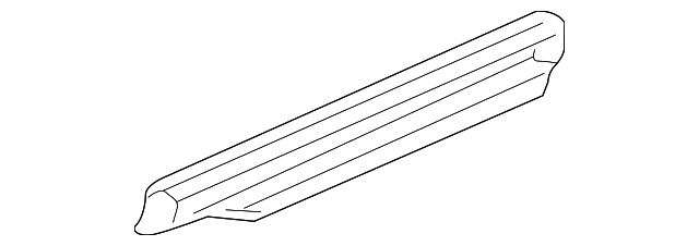30021293 Деталь SCUFF PLATE, RIGHT