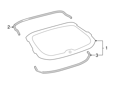 RX400h GLASS - LIFT GATE