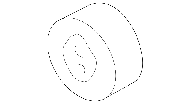 SU003-01008 Деталь SUSP CROSSMEMBER BUSHING, LEFT