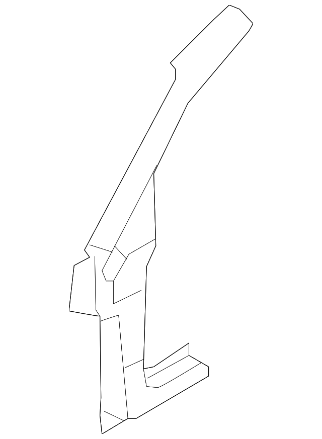 71110-1DA10 Деталь HINGE PILLAR, LEFT