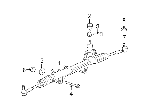 Aspen STEERING GEAR & LINKAGE 2