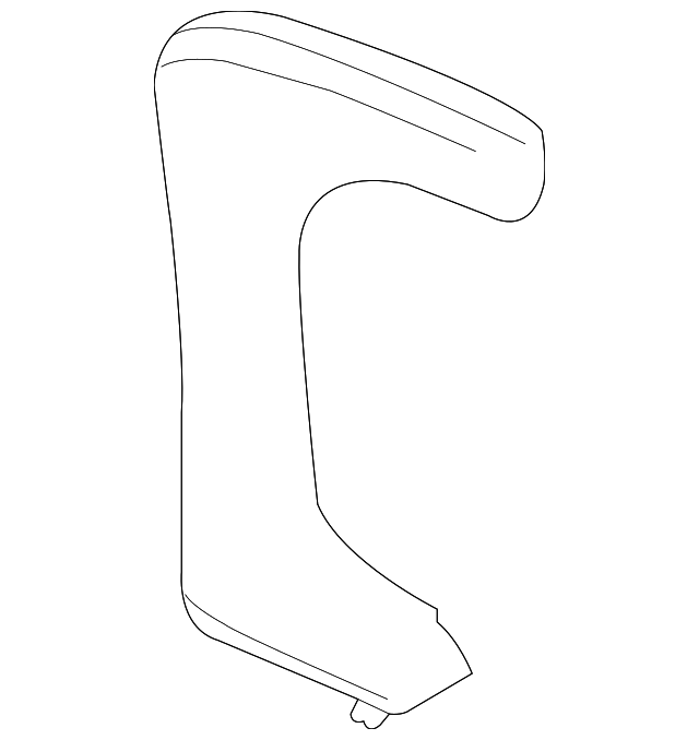 5GH12WL5AD Деталь MOLDING, RIGHT