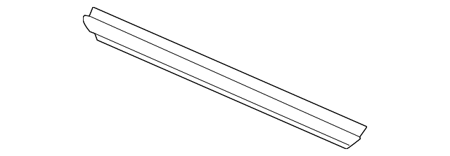 55257200AE Деталь INNER W'STRIP, LEFT