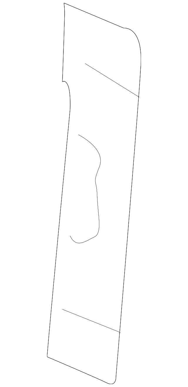 88390-3C000BTA SEAT BACK PANEL
