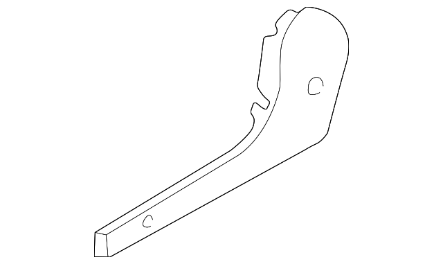 88280-38002GJ Деталь OUTER COVER, LEFT
