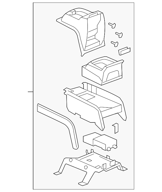 22768893 CONSOLE ASSY